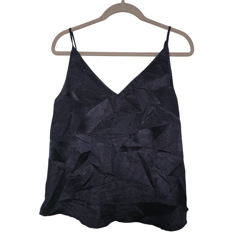 Anthropologie Tank Top Womens Large Textured Sleeveless Neutral Boho Casual